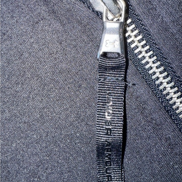 Under Armour Pursuit Zip Hoodie Black/White Size - Large (Loose Fit) - Picture 11 of 13